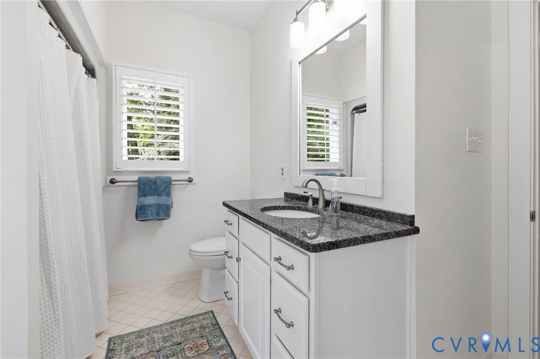 17 Quail Run Drive, Manakin Sabot, VA 23103 Jack and Jill bathroom
between BR#2 and BR#3