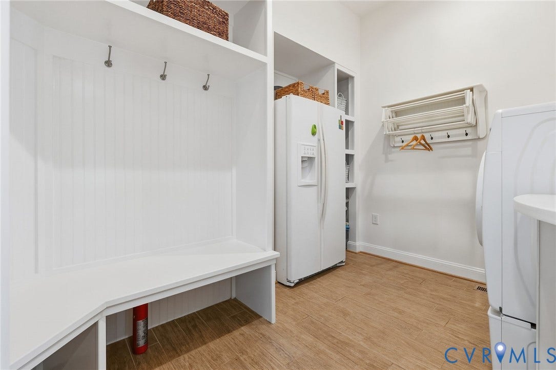 17 Quail Run Drive, Manakin Sabot, VA 23103 Laundry/Mud room with drop zone, tile flooring