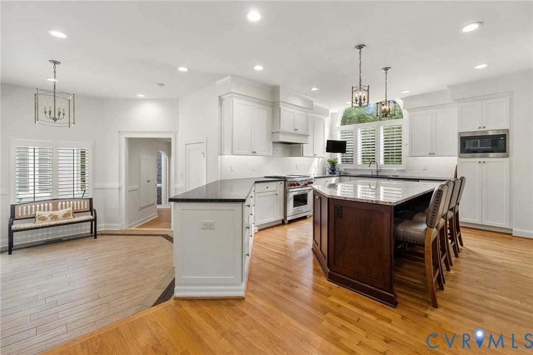 17 Quail Run Drive, Manakin Sabot, VA 23103 Updated kitchen with center island