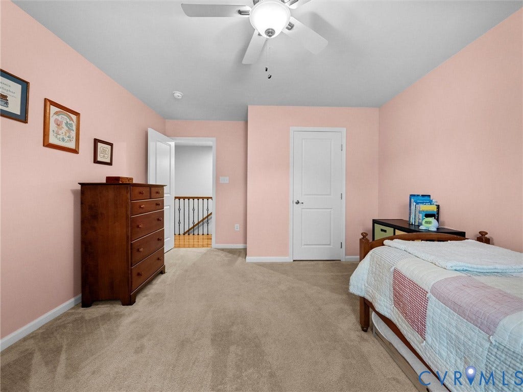 9990 Orchard Meadow Road, Mechanicsville, VA 23116 Recessed ceiling light with fan