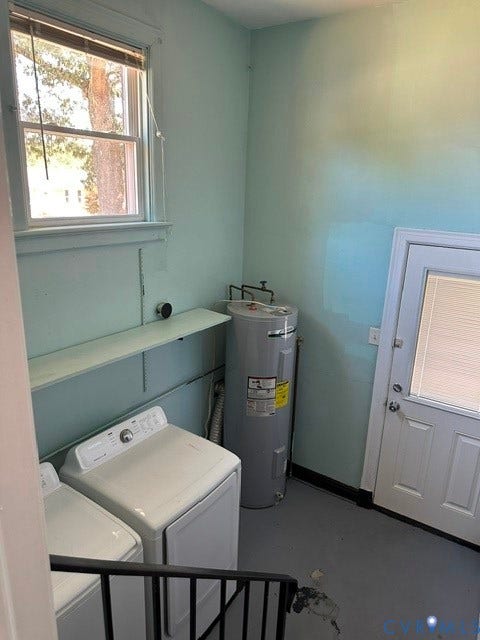 3311 Lanceor Drive, Henrico, VA 23060 Storage shelving, single window, and exterior door