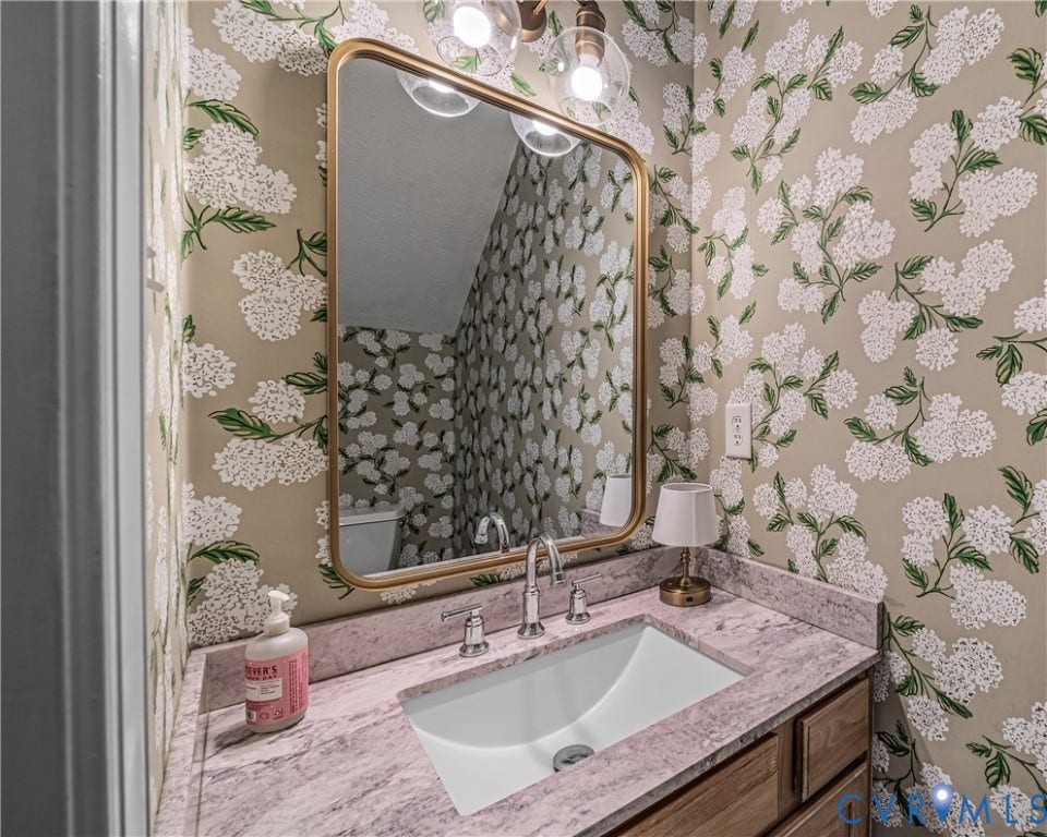 1206 Archie Lane, Osborne Heights / Varina, Henrico, VA 23231 half bath @ 1st floor