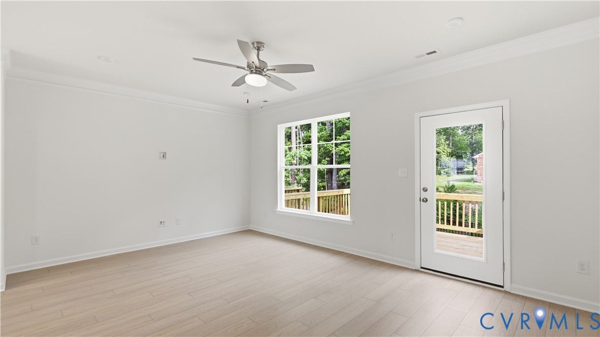 2401 Flora Boulevard, Townes At Arcadia, Henrico, VA 23231 This photo shows a similar floorplan and quality level to Eastwood Homes. Actual design selections and layout may vary.