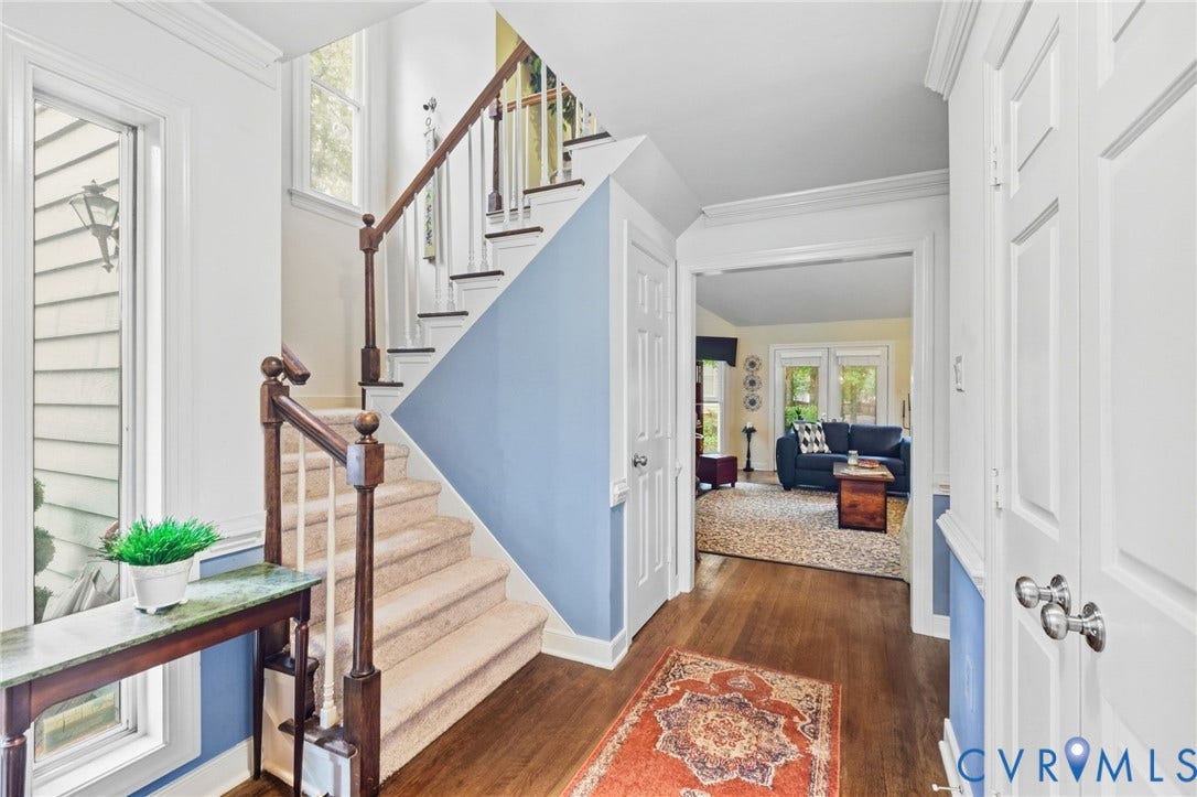 11805 Bedfordshire Square, Henrico, VA 23238 Attractive Turned Stairway