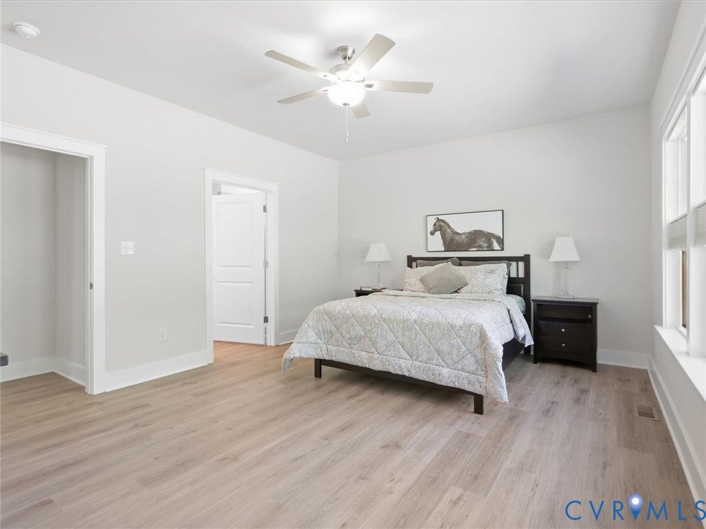 3102 Kensington Lane, Goochland, VA 23063 Light wood-finish flooring with white trim