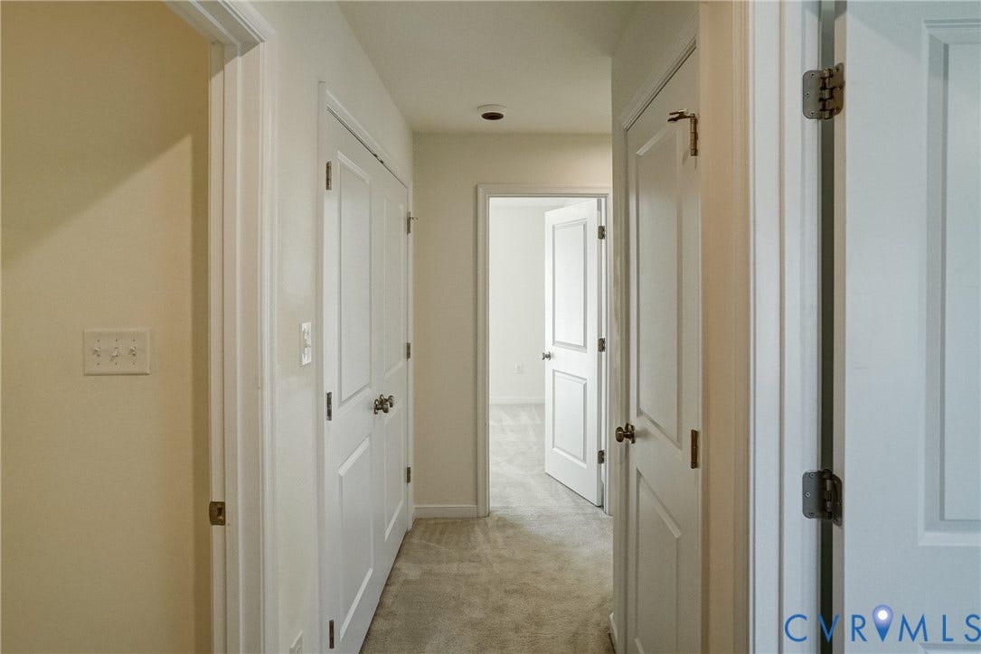 11425 Claimont Mill Drive, Townes At Iron Mill, Chester, VA 23831 Upstairs hallway
