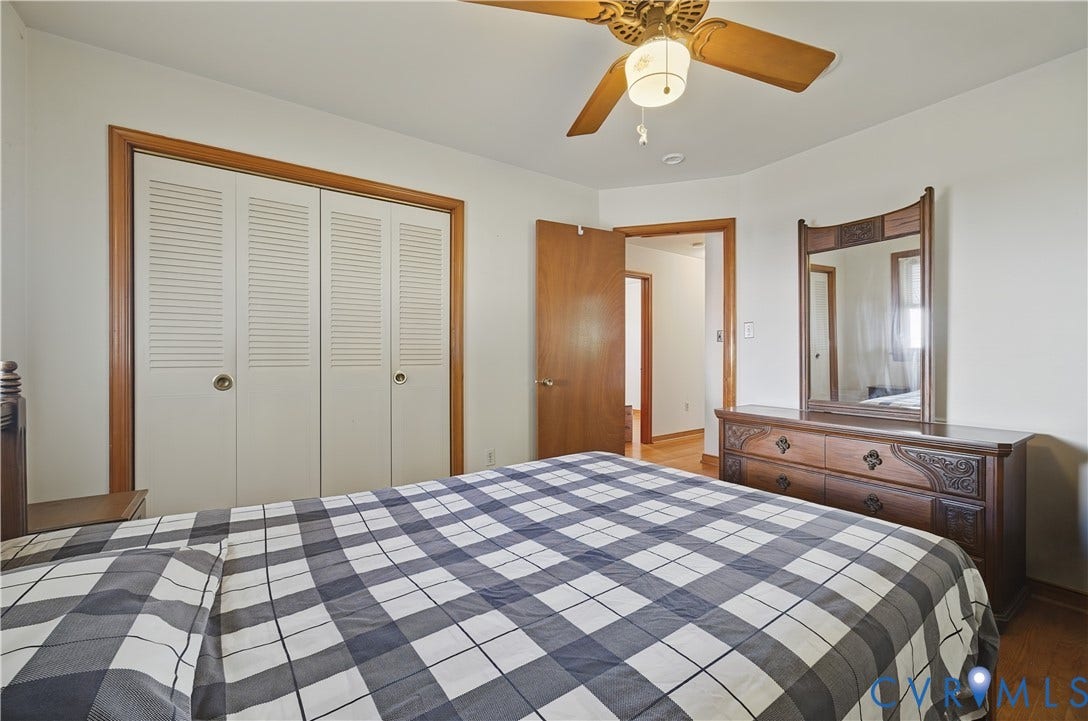 528 Duffton Road, Richmond, VA 23225 Recessed lighting, wood-finish flooring, and a ceiling fan with integrated lighting