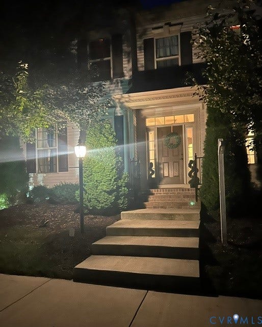 Evening with Landscape Lighting