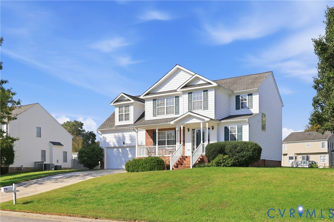 Welcome to 8424 Ashington Way, a 4-bedroom, 2.5-bathroom home in the Wellington Estates Community in Williamsburg