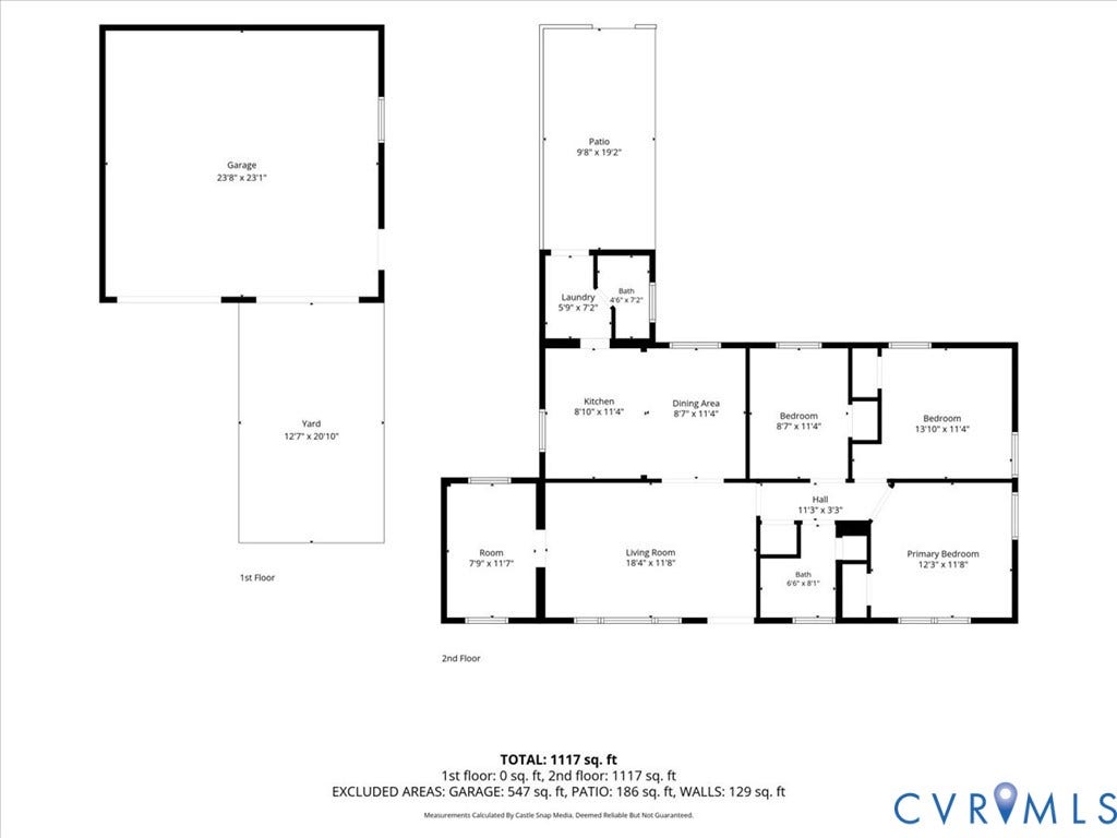 1215 Starling Drive, Henrico, VA 23229 Floor plan