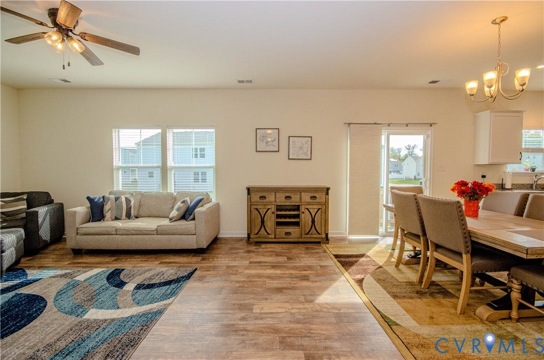 Open concept living room