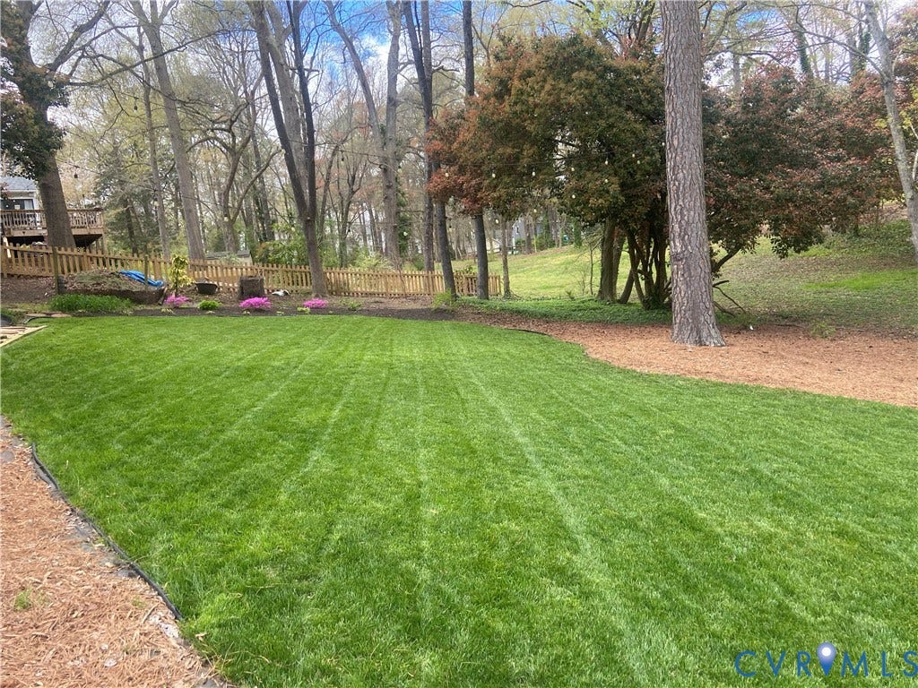 1708 Windingridge Court, Henrico, VA 23238 You are getting a well-loved, manicured lawn. Freshly aerated and seeded.