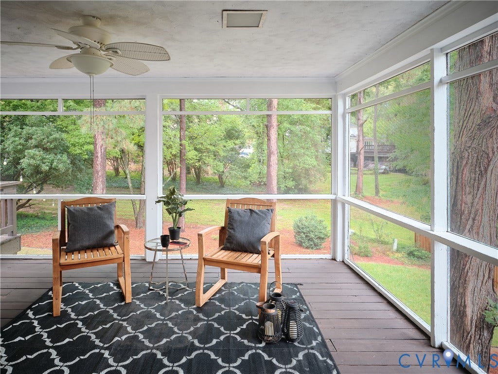 1708 Windingridge Court, Henrico, VA 23238 What a parklike setting behind you.