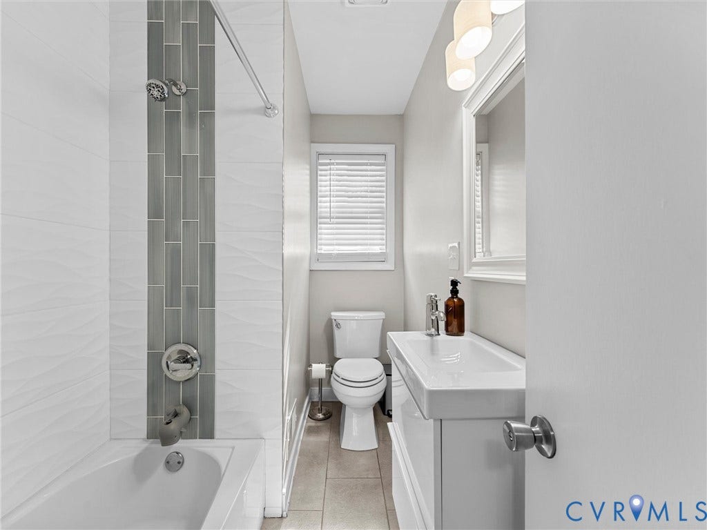 2419 Pineway Drive, Shirley Hills, Richmond, VA 23225 Hall Bath