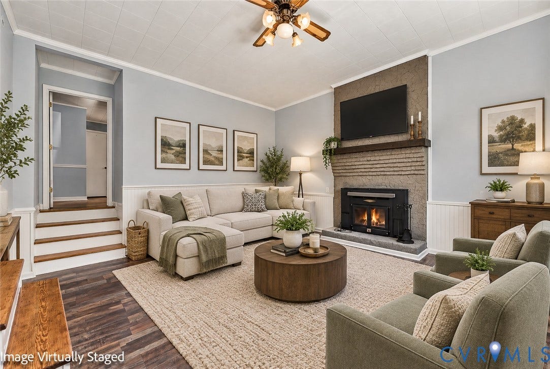 14309 Central Avenue, Chester, VA 23836 Virtually staged