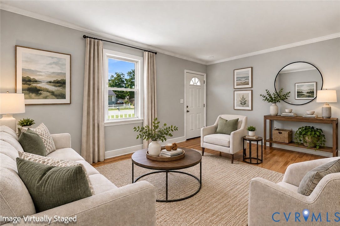 14309 Central Avenue, Chester, VA 23836 Virtually staged