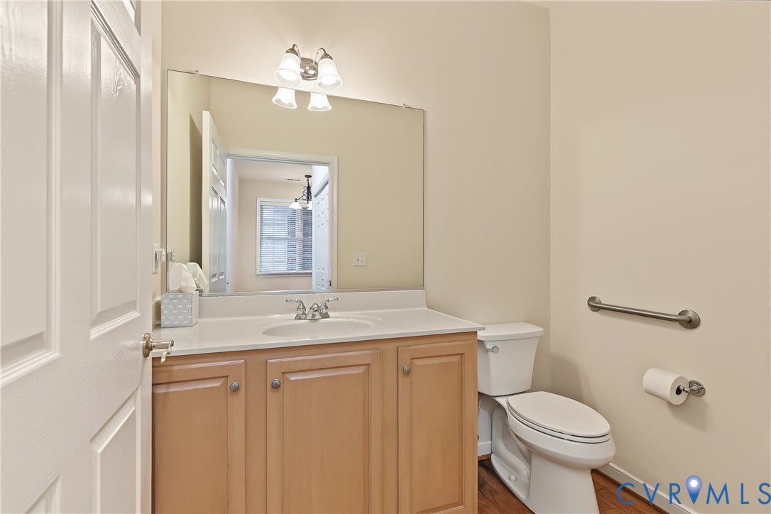 First Floor Half Bath.