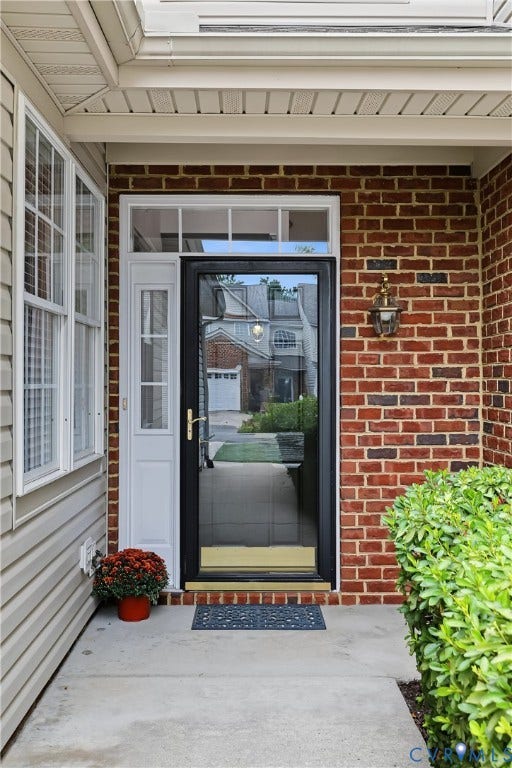 Charming Front Entrance - Brick Exterior.