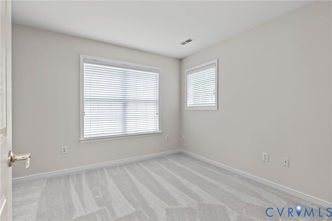 2nd Floor Bedroom 2 Featuring Carpet.