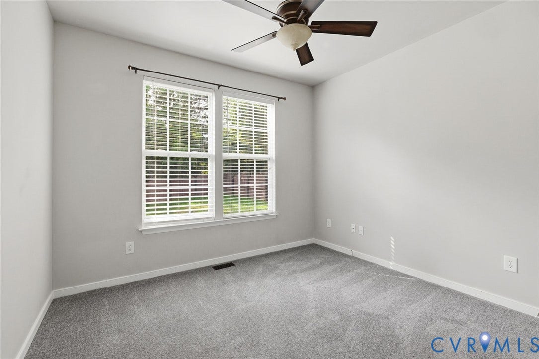 6919 Bears Breech Drive, Moseley, VA 23120 First fioor bedroom with access to full bathroom