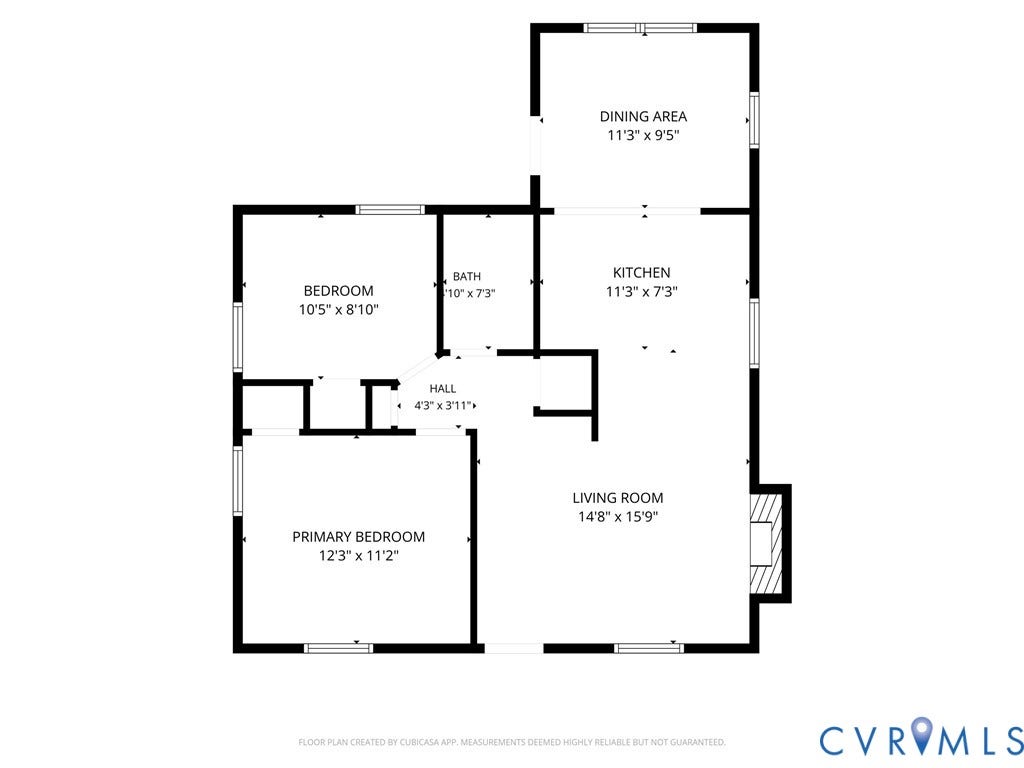606 Effingham Drive, Woodhaven, Richmond, VA 23224 Floor plan