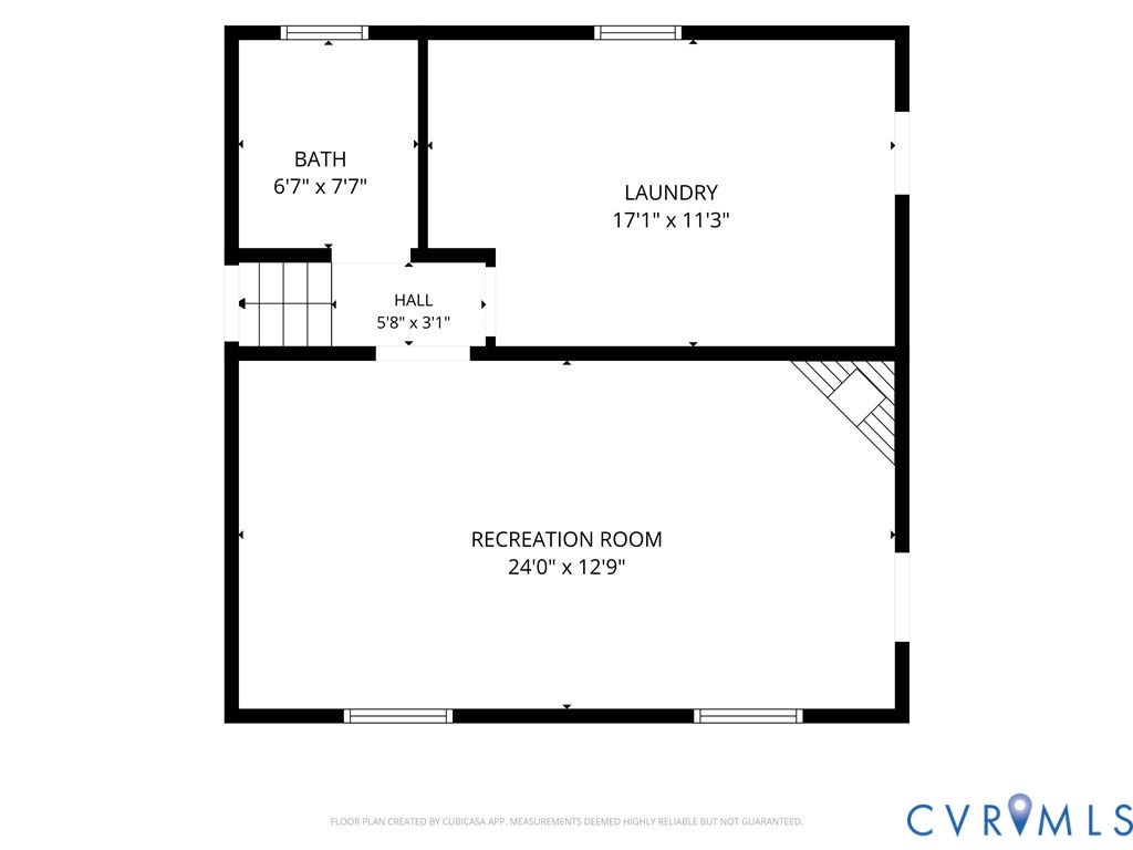 7548 Piney Branch Road, Stratford Hills, Richmond, VA 23225 Floor plan