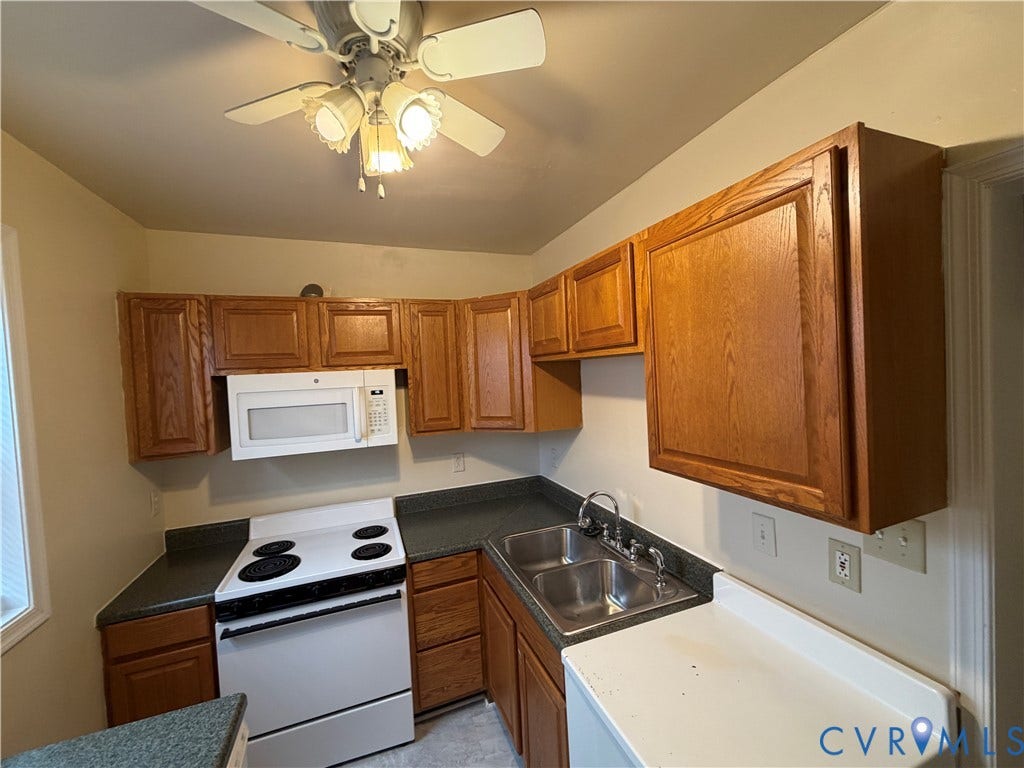 114 S Addison Street, #Lower, Richmond, VA 23220 Fully equipped kitchen