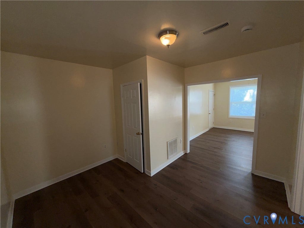 114 S Addison Street, #Upper, Richmond, VA 23220 Large dining area open to living area