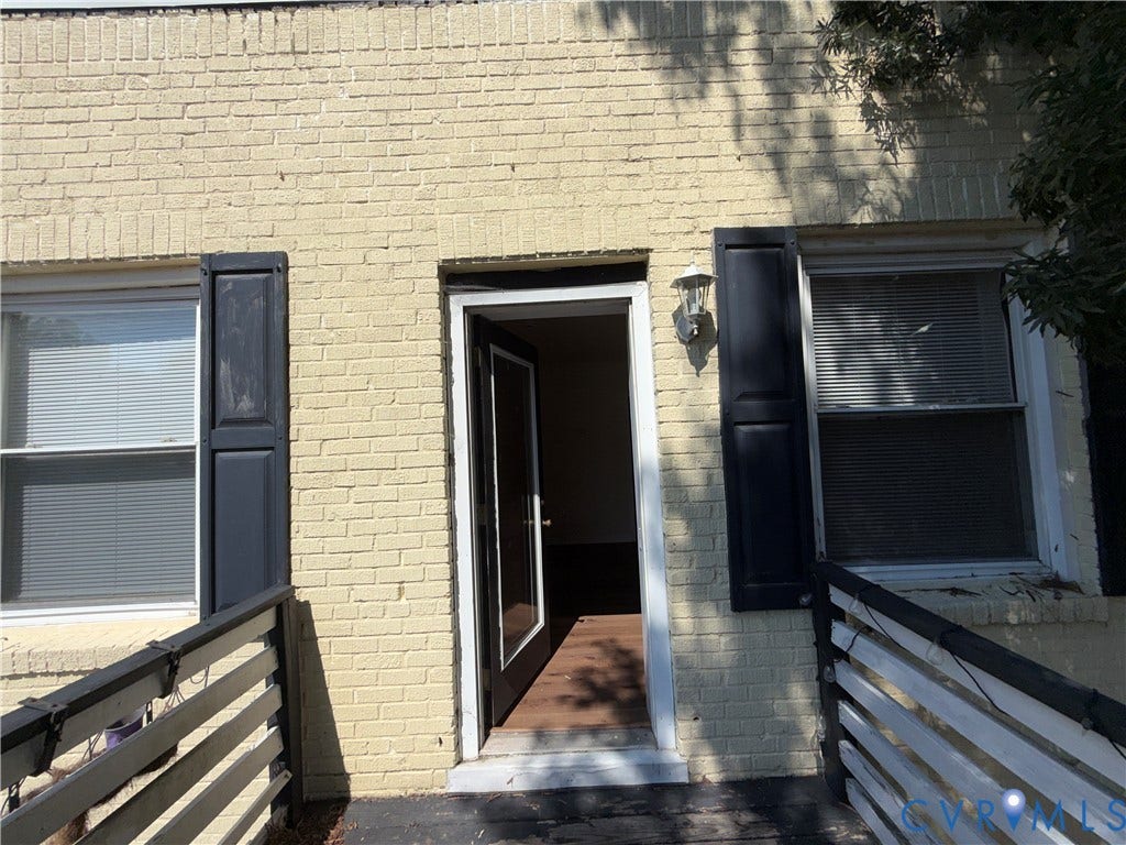 114 S Addison Street, #Upper, Richmond, VA 23220 Front Deck