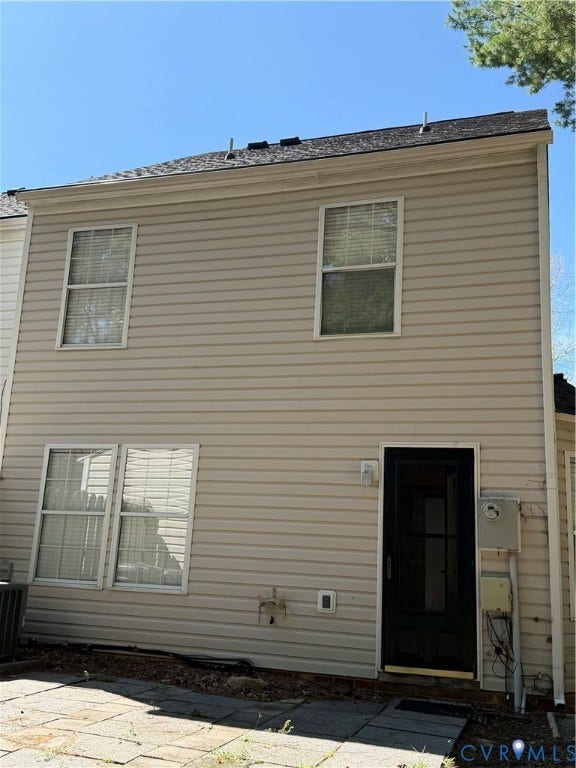 1838 Timberly Waye, Henrico, VA 23238 Private patio, surrounded by trees