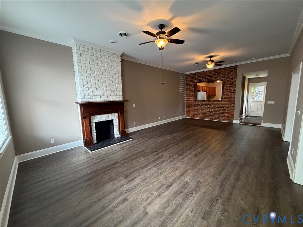 507 N Henry Street, Richmond, VA 23220 Fireplace not available for use