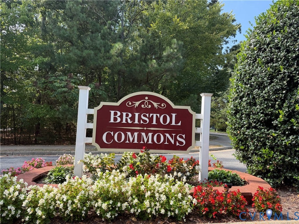 Entry sign.