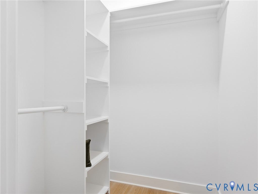 Primary walk-in closet