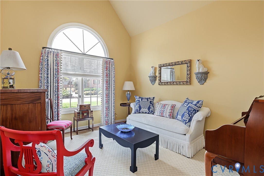 Vaulted ceiling