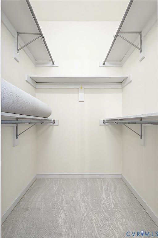1 of 2 walk in closets