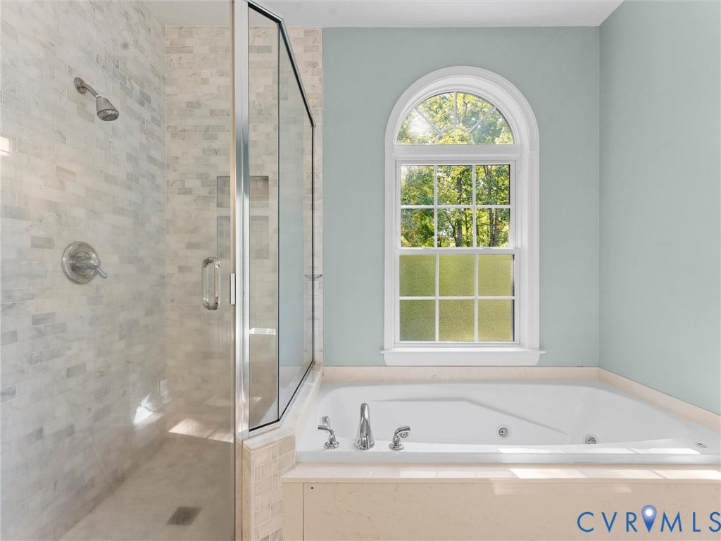 2354 Camelback Road, Maidens, VA 23102 Primary ensuite with tub and shower, private lavatory