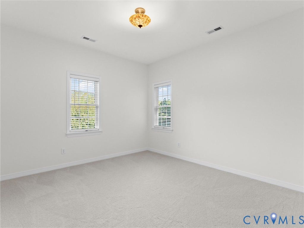 2354 Camelback Road, Maidens, VA 23102 Bedroom 3, new carpet, closet, overhead light