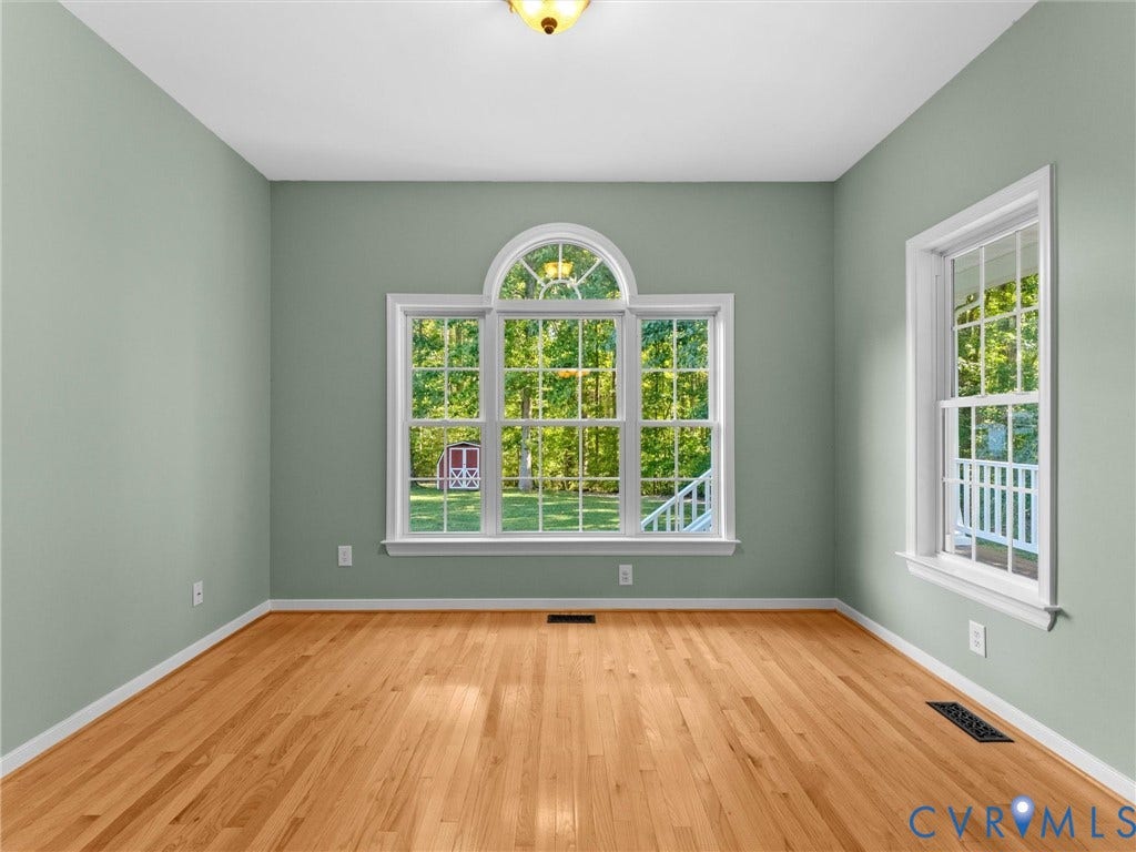 2354 Camelback Road, Maidens, VA 23102 French doors to office, studio or playroom