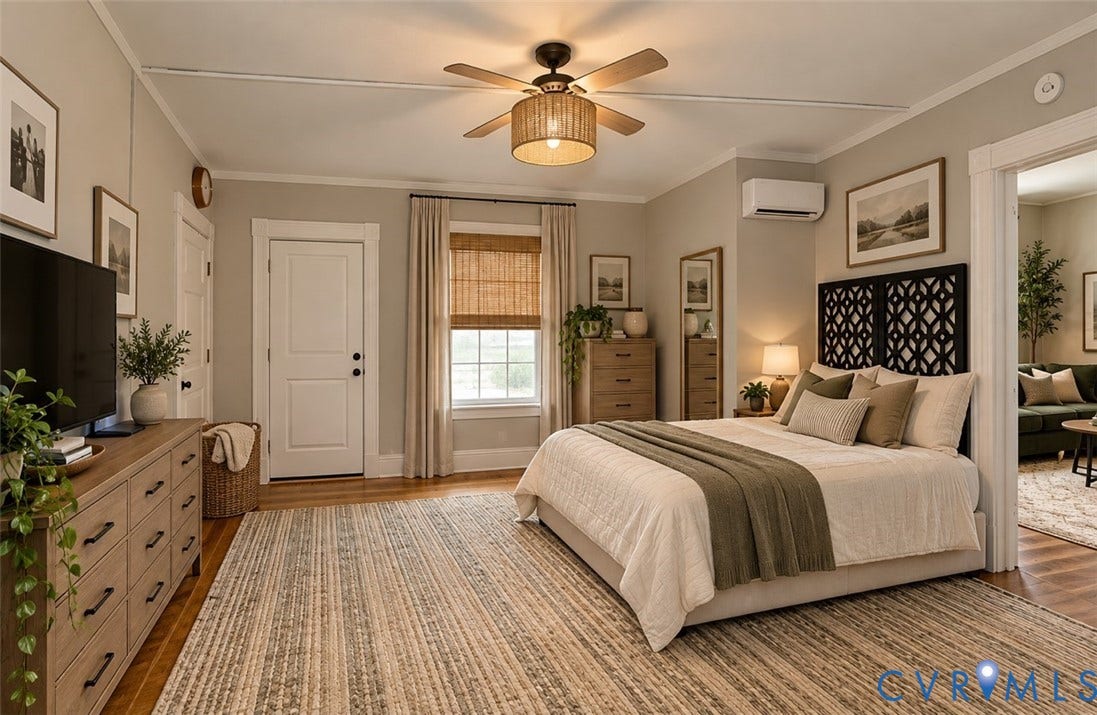 1209 Wallace Street, Wallace Manor, Richmond, VA 23220 Enhanced with AI to show potential
