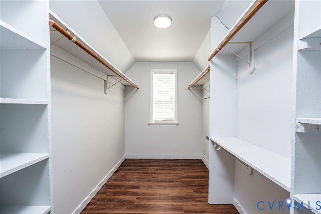 4605 English Cedar Court, Glen Allen, VA 23060 Built-in shelving, wood-finish flooring, recessed lighting, and a window with blinds