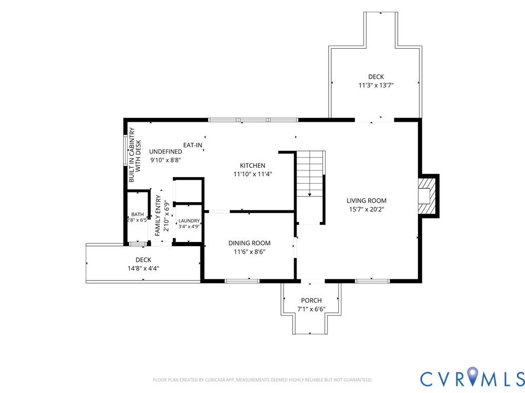 14 Redbridge Terrace, Shendoah Hills, Chesterfield, VA 23236 Floor plan