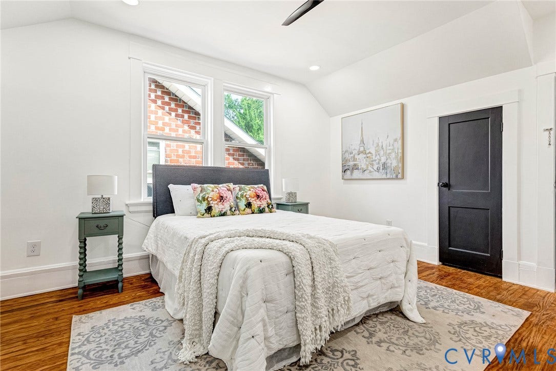 503 Pollock Street, Richmond, VA 23222 Wood-finish flooring with white walls