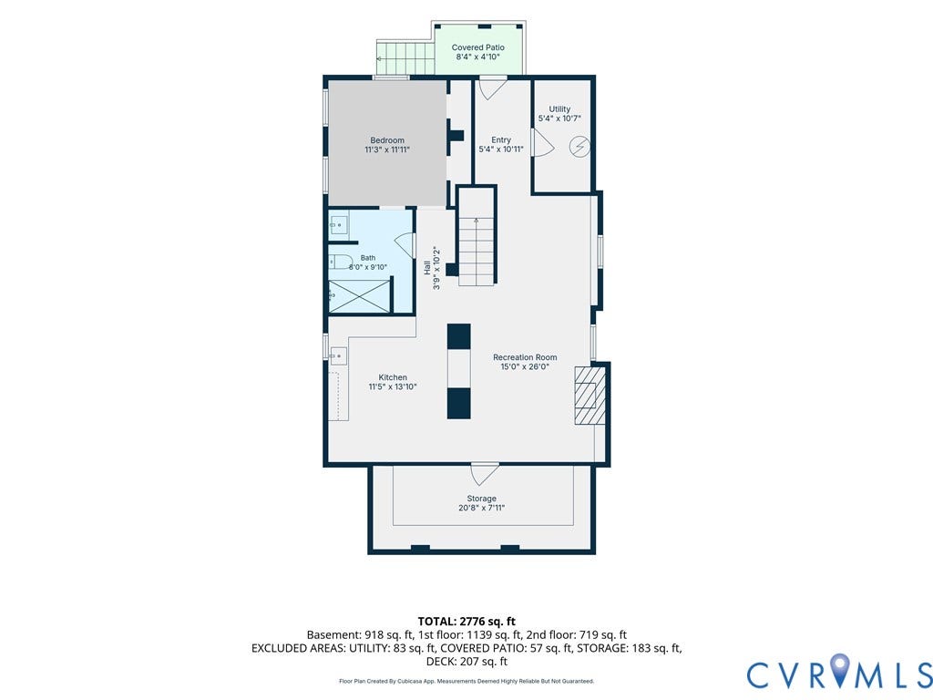 503 Pollock Street, Richmond, VA 23222 Floor plan