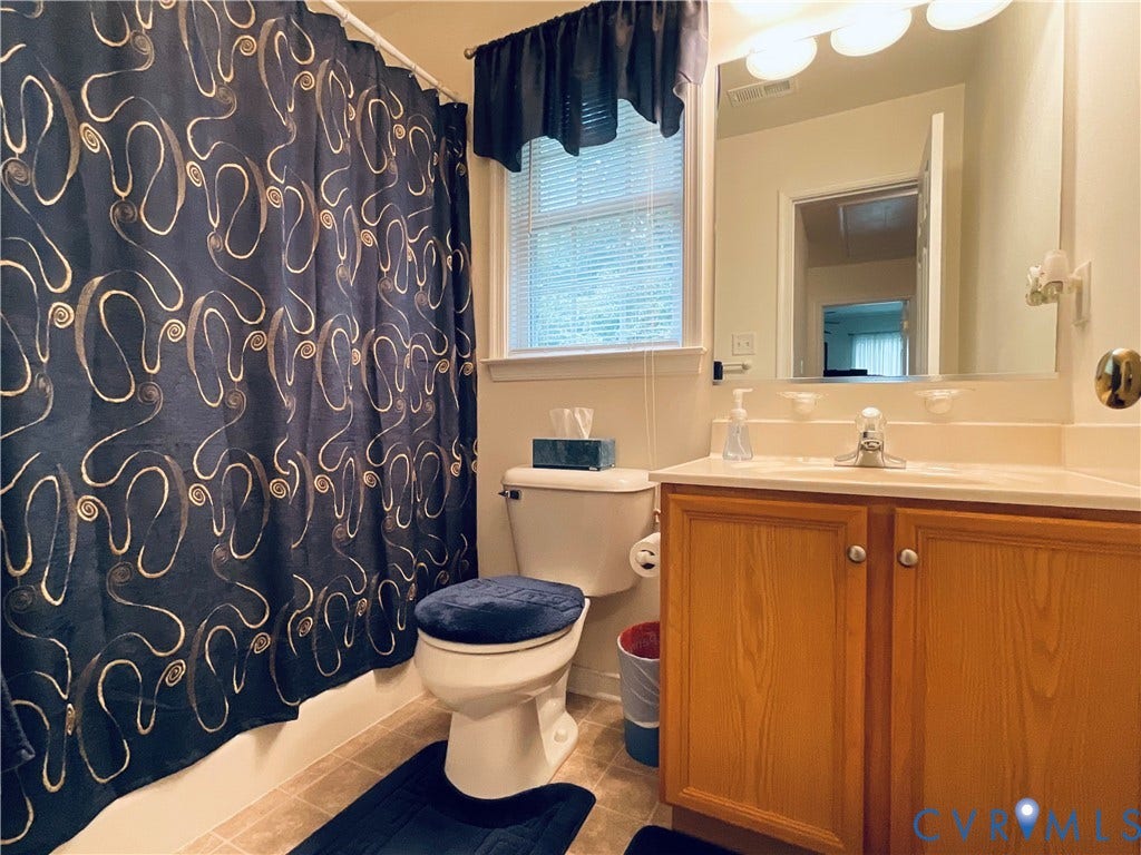 3904 Battersea Place, Henrico, VA 23223 Hall Bathroom upstairs