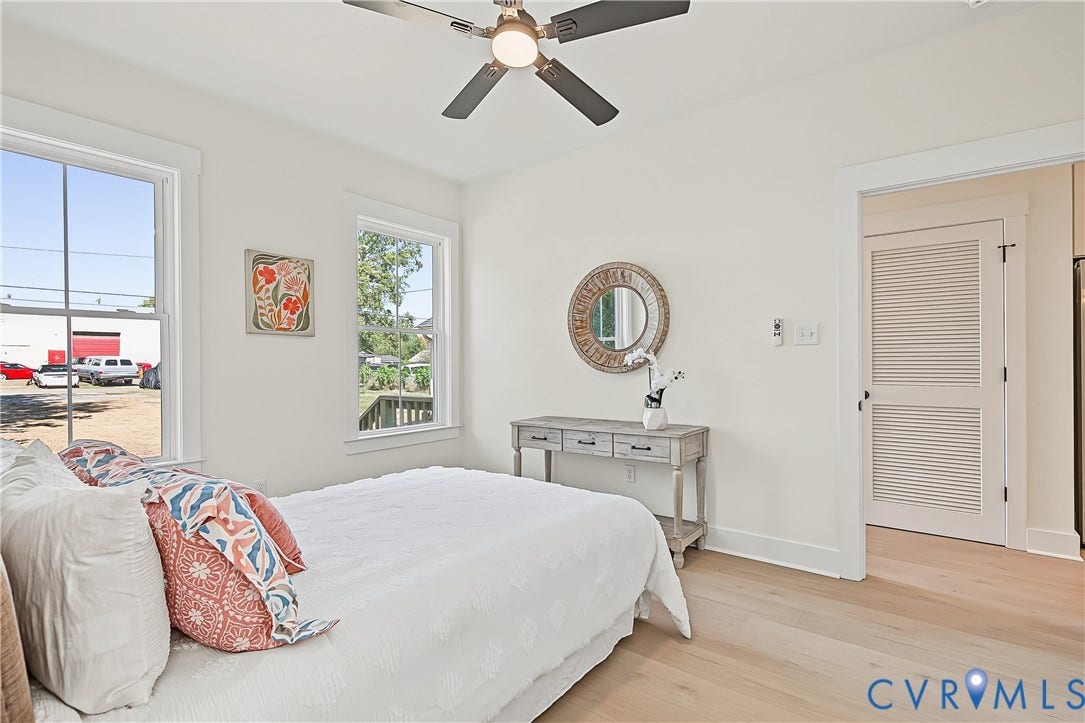 Recessed lighting with a ceiling fan