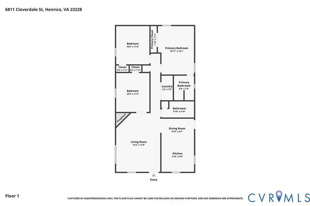 6811 Cloverdale Street, Henrico, VA 23228