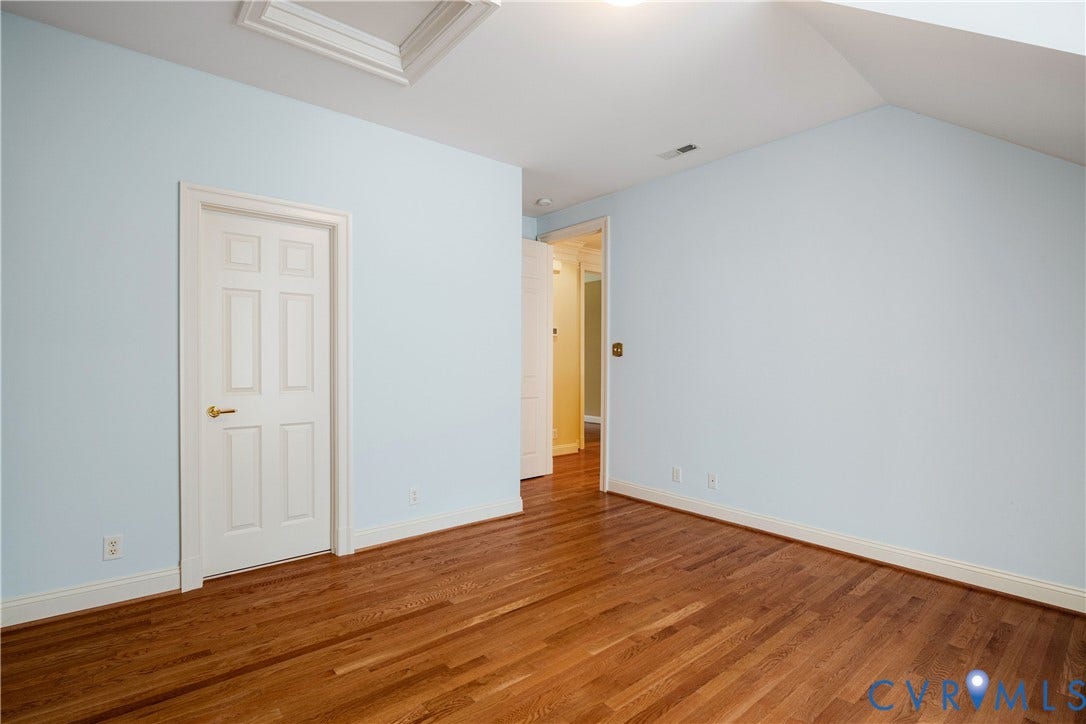 628 Cedar Run Road, Hermitage Country Club Area, Manakin Sabot, VA 23103 Bedroom Four also has an access panel to the third floor attic.