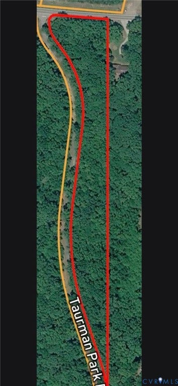 0 Taurman park Drive, Taurman Park, Powhatan, VA 23139 Plat Map. Illustrating the boundaries and location of the property
