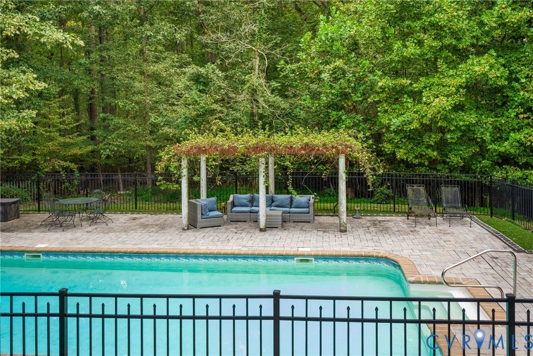 1575 Morewood Drive, Powhatan, VA 23139 Fenced in saltwater pool