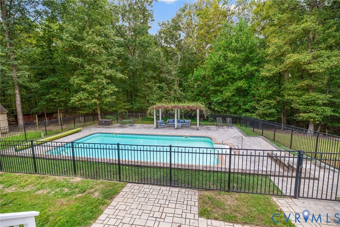 1575 Morewood Drive, Powhatan, VA 23139 Fenced in saltwater pool